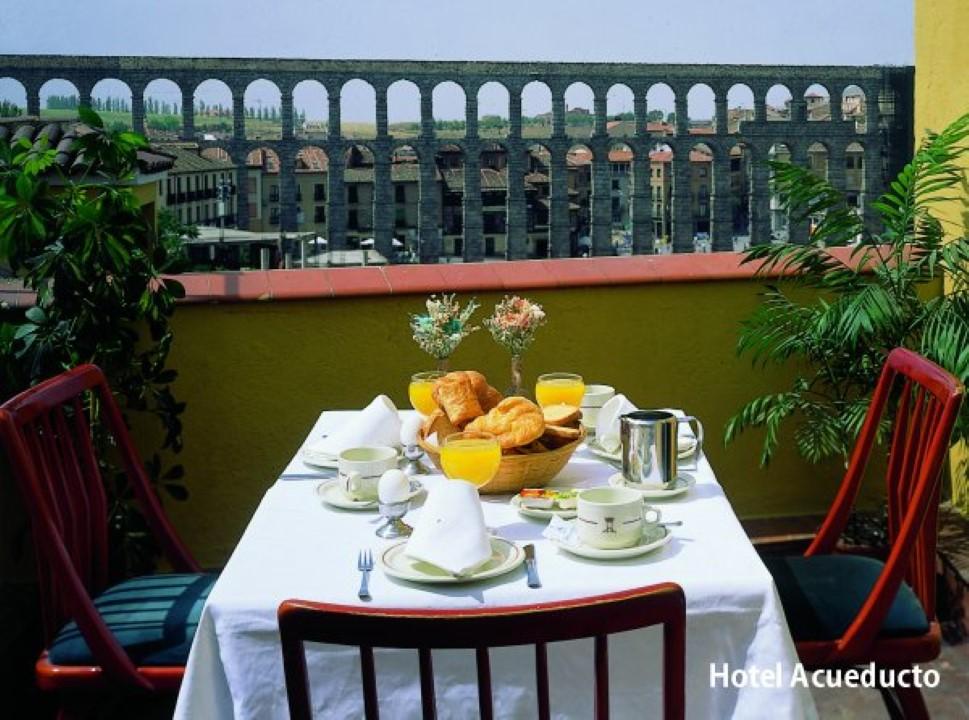 Hotel Ele Acueducto Segovia Exteriér fotografie